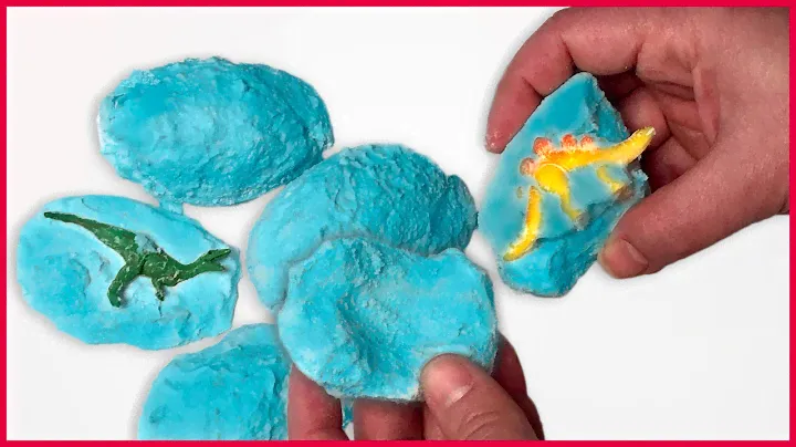 DIY How to Make Fizzy Surprise Dinosaur Eggs
